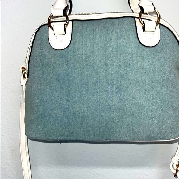 🩵 Juicy Couture Blue and White Women's Bag - Picture 8 of 11